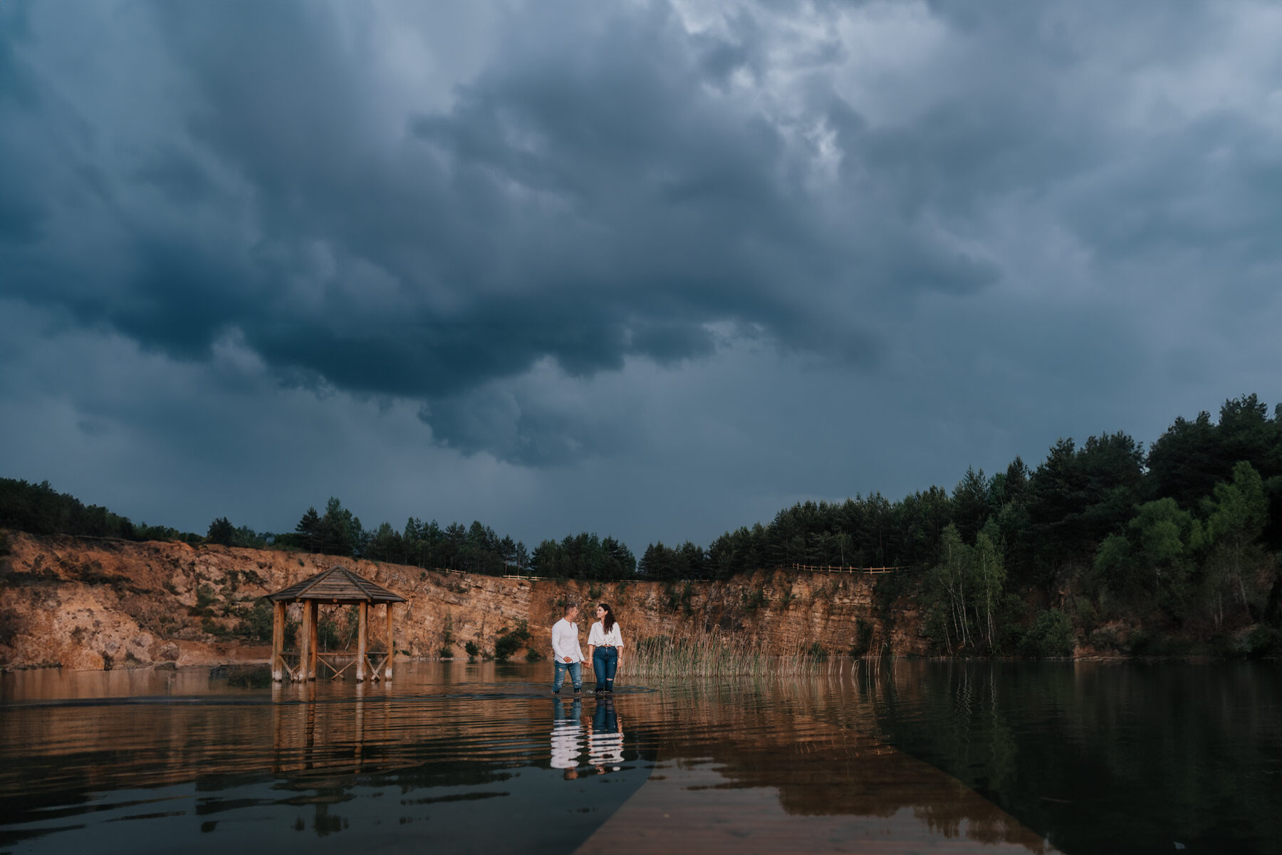 Fotografia z sesji narzeczeńskiej autorstwa Patkolgraphy