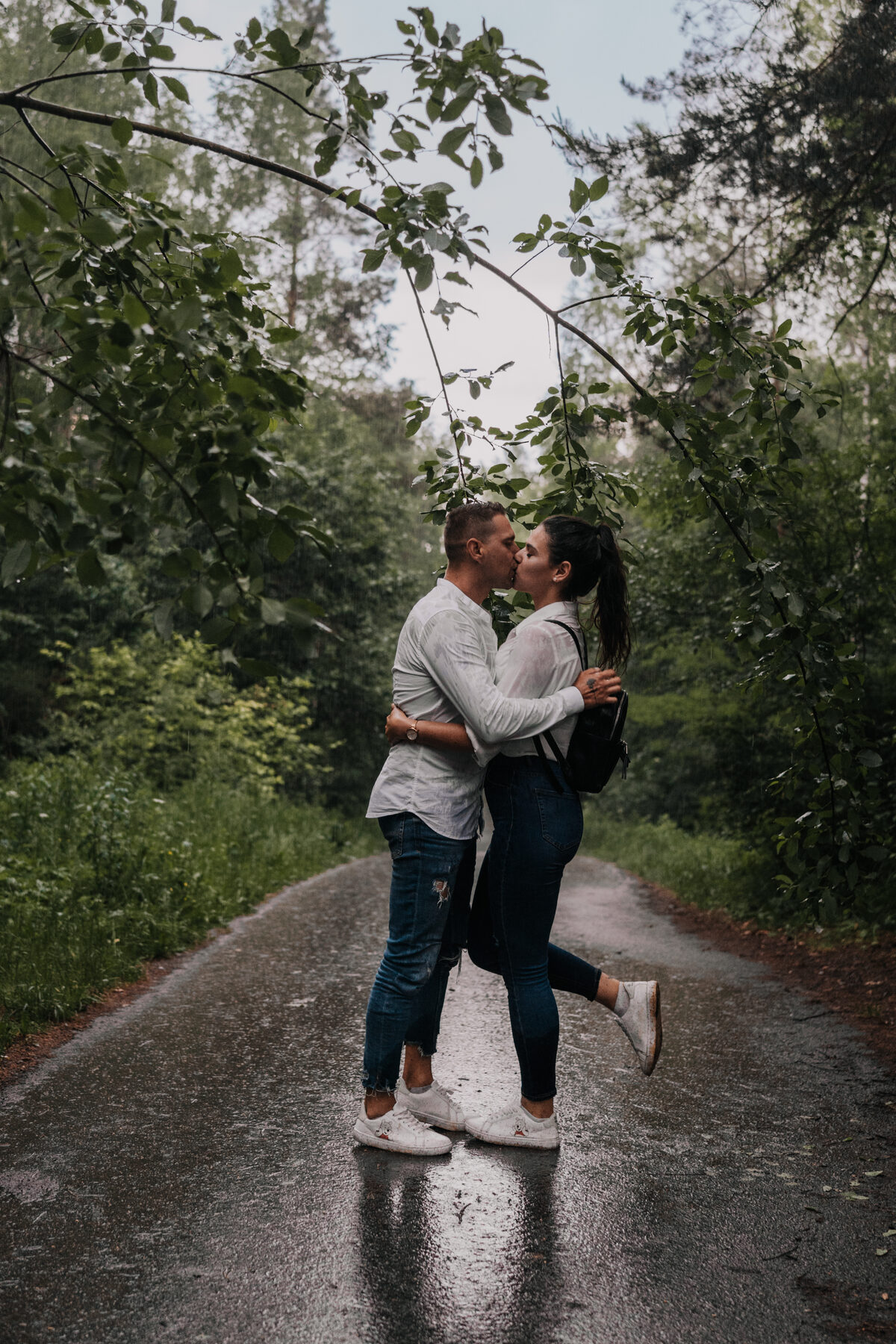Fotografia z sesji narzeczeńskiej autorstwa Patkolgraphy