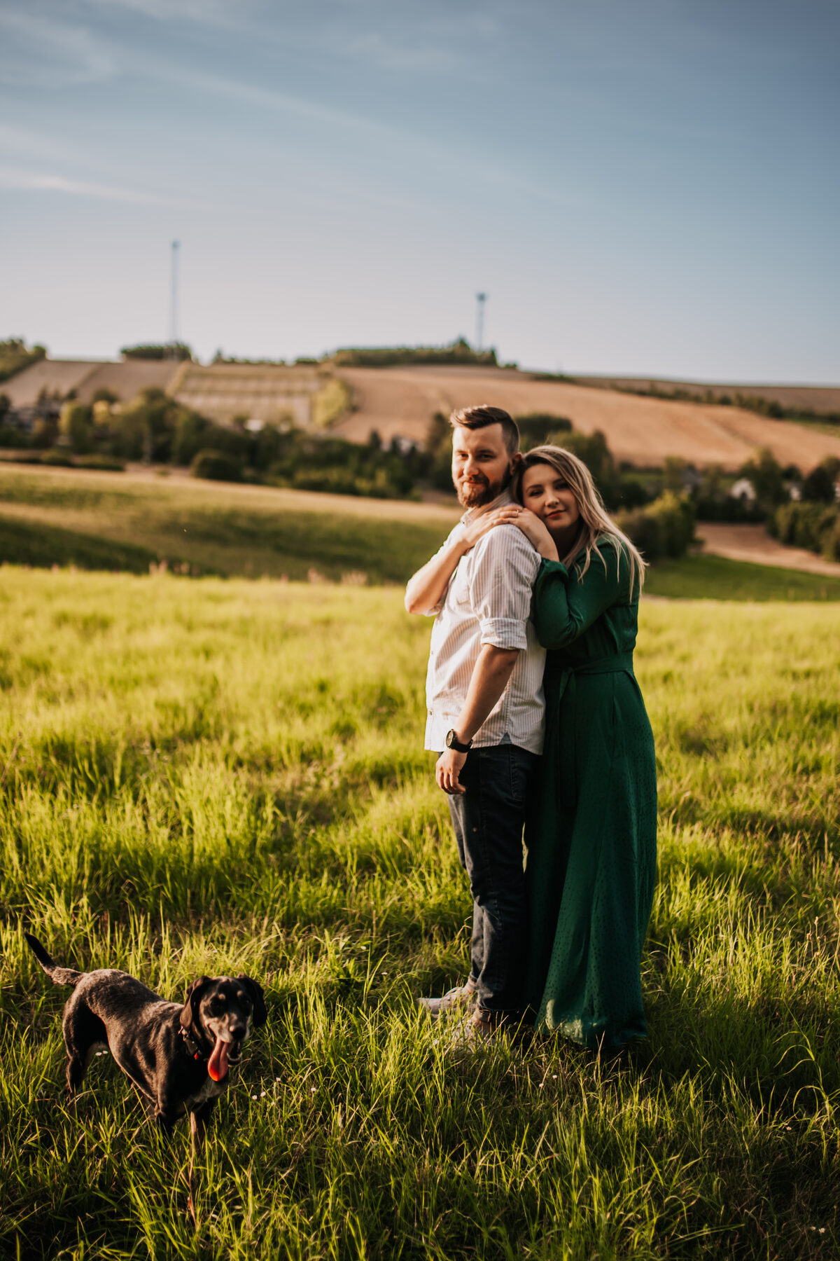 Fotografia z sesji narzeczeńskiej autorstwa Patkolgraphy