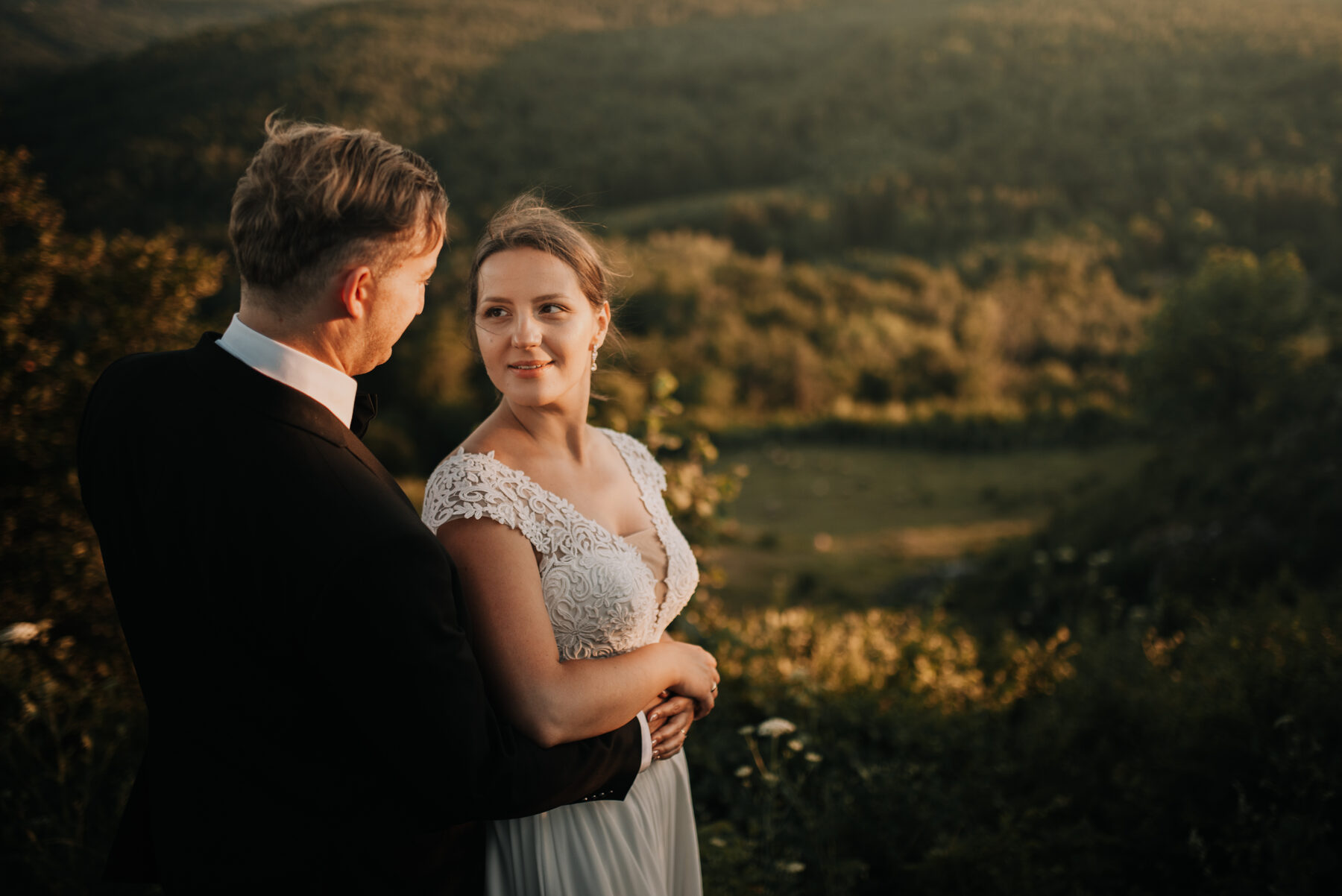Fotografia z pleneru ślubnego autorstwa Patkolgraphy