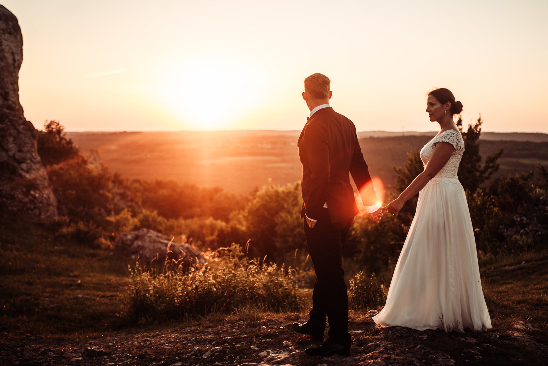 Fotografia z pleneru ślubnego autorstwa Patkolgraphy