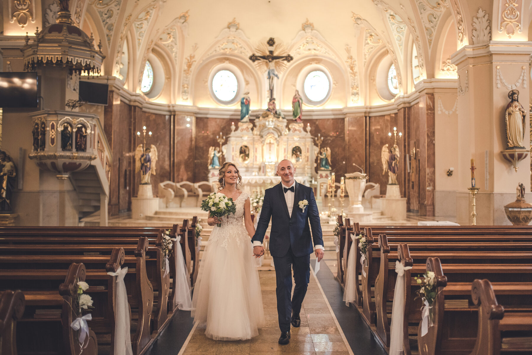 Fotografia z reportażu ślubnego autorstwa Patkolgraphy