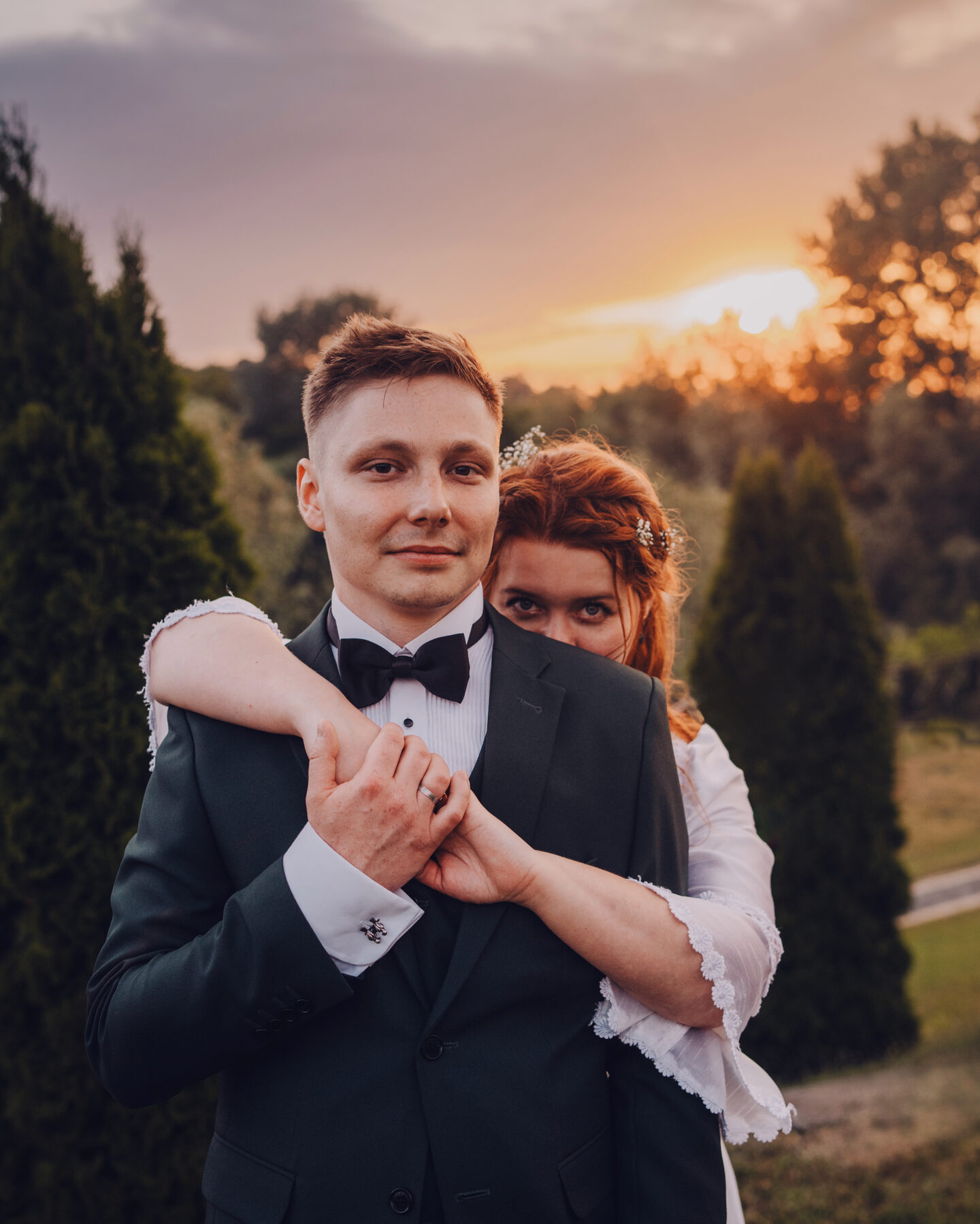 Fotografia z reportażu ślubnego autorstwa Patkolgraphy